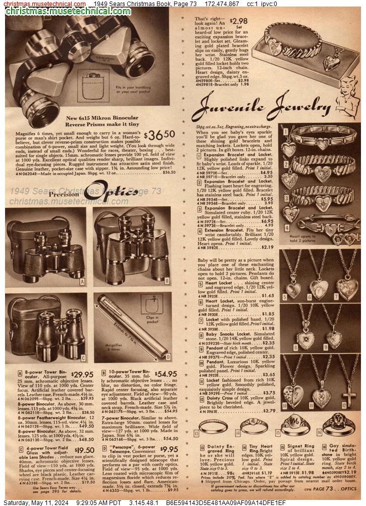 1949 Sears Christmas Book, Page 73