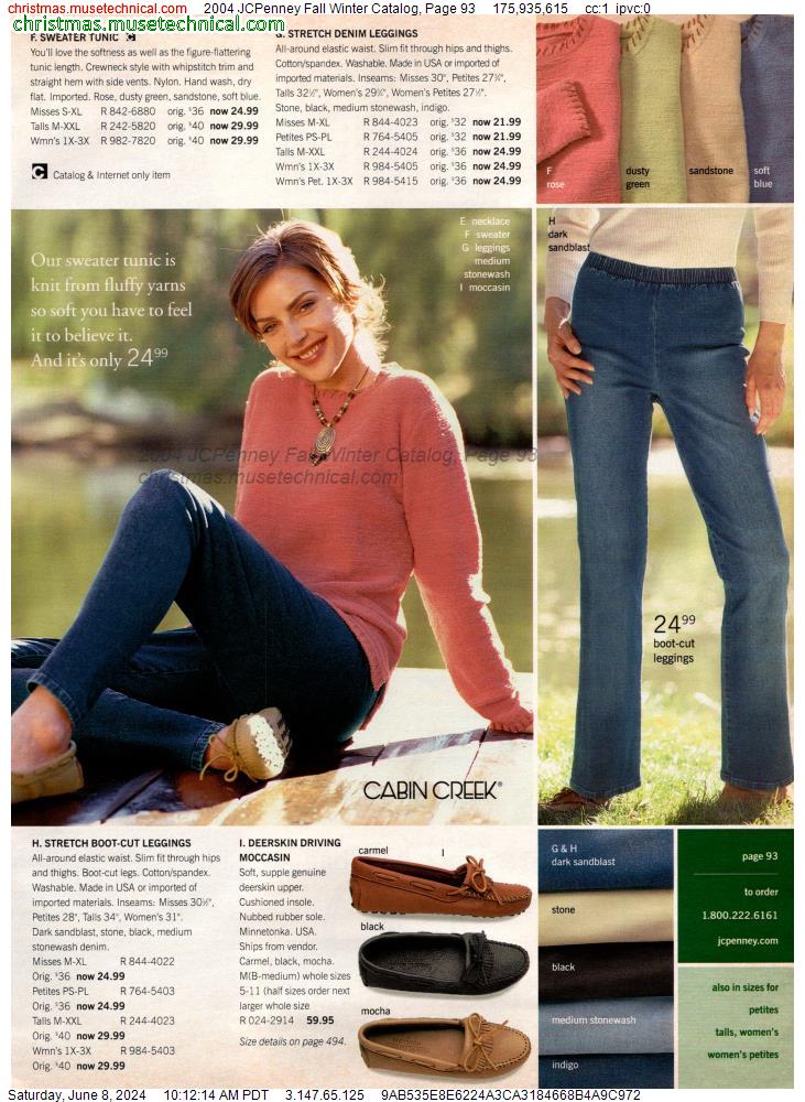 2004 JCPenney Fall Winter Catalog, Page 93