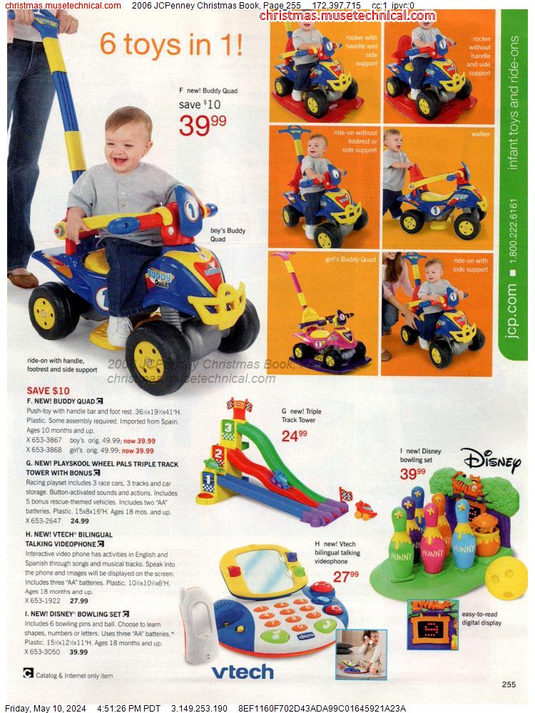 2006 JCPenney Christmas Book, Page 255