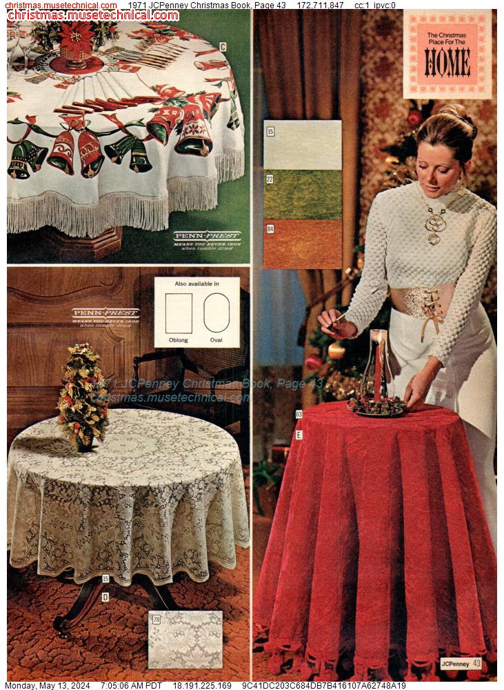 1971 JCPenney Christmas Book, Page 43