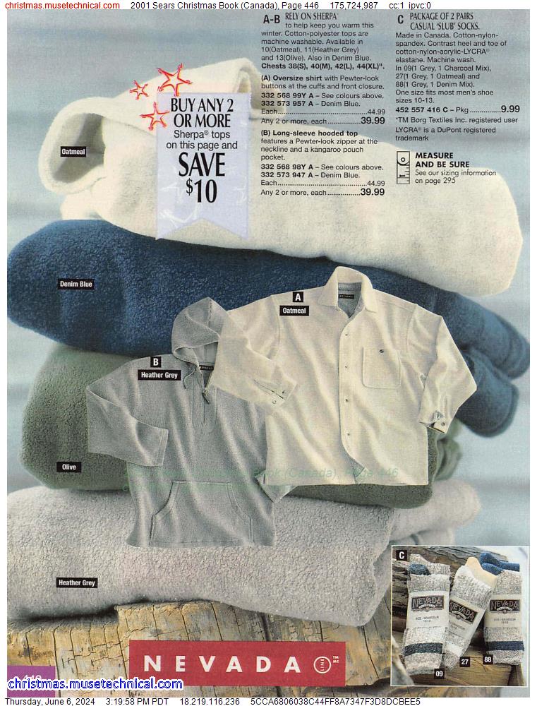 2001 Sears Christmas Book (Canada), Page 446