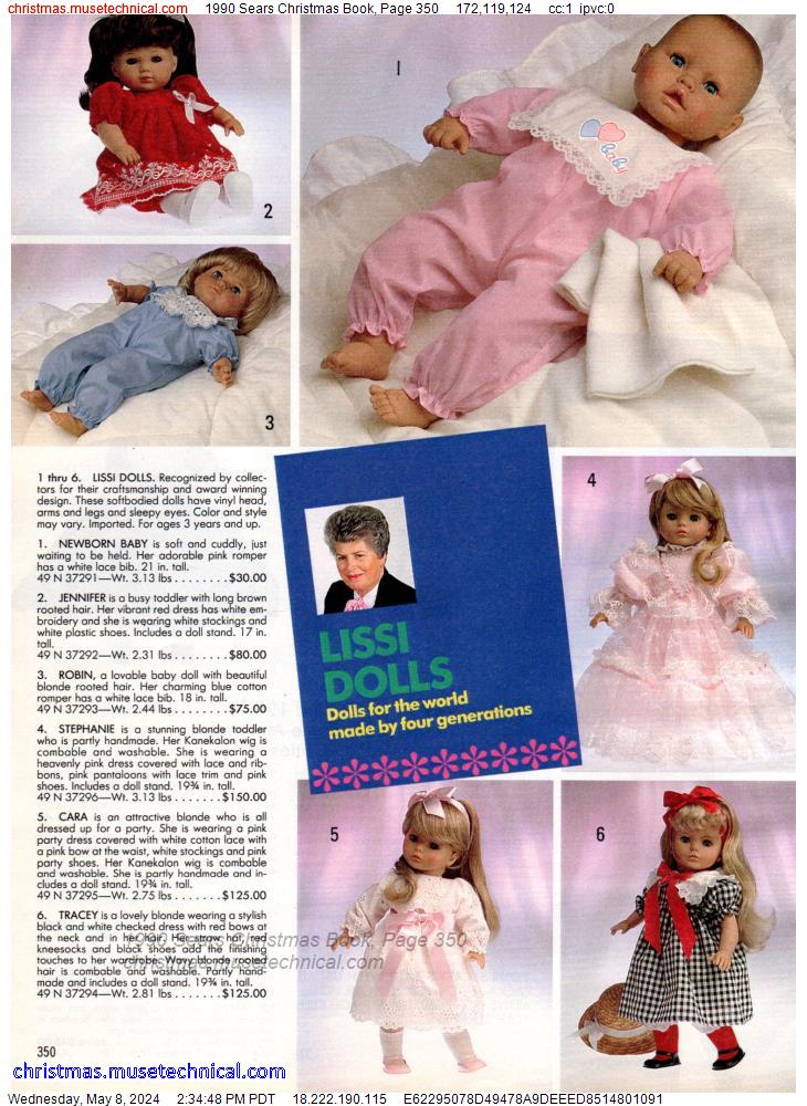 1990 Sears Christmas Book, Page 350