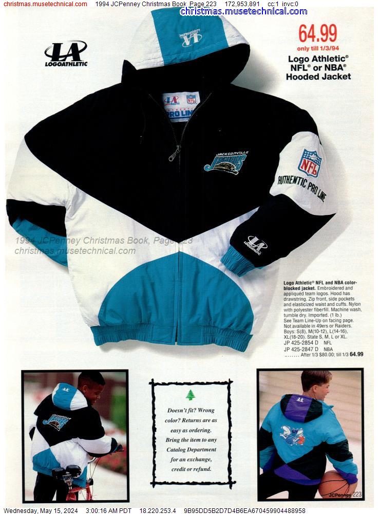 1994 JCPenney Christmas Book, Page 223