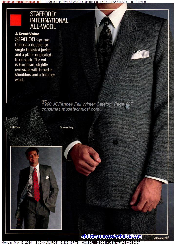 1990 JCPenney Fall Winter Catalog, Page 497