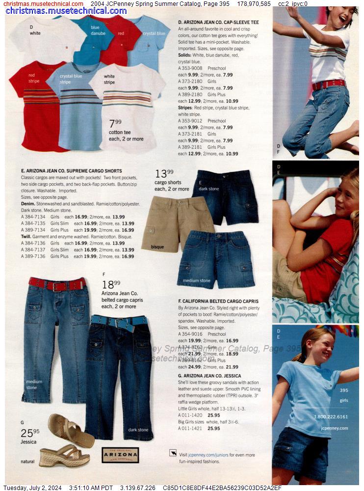 2004 JCPenney Spring Summer Catalog, Page 395