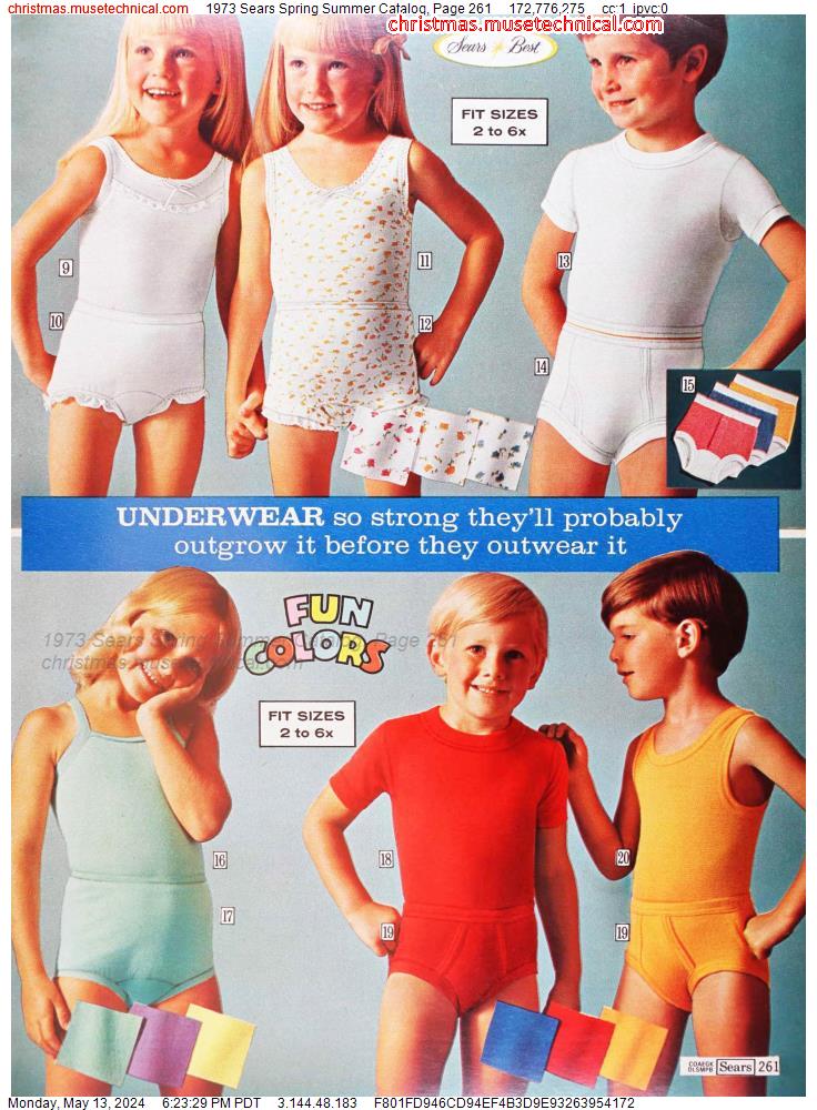 1973 Sears Spring Summer Catalog, Page 261