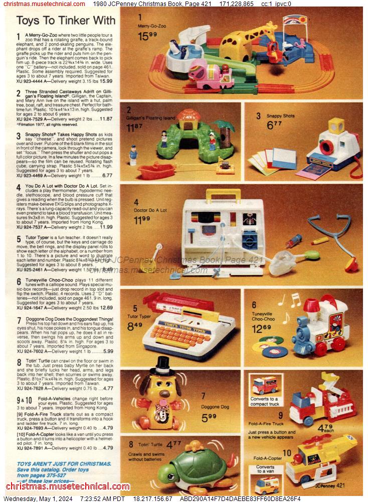 1980 JCPenney Christmas Book, Page 421