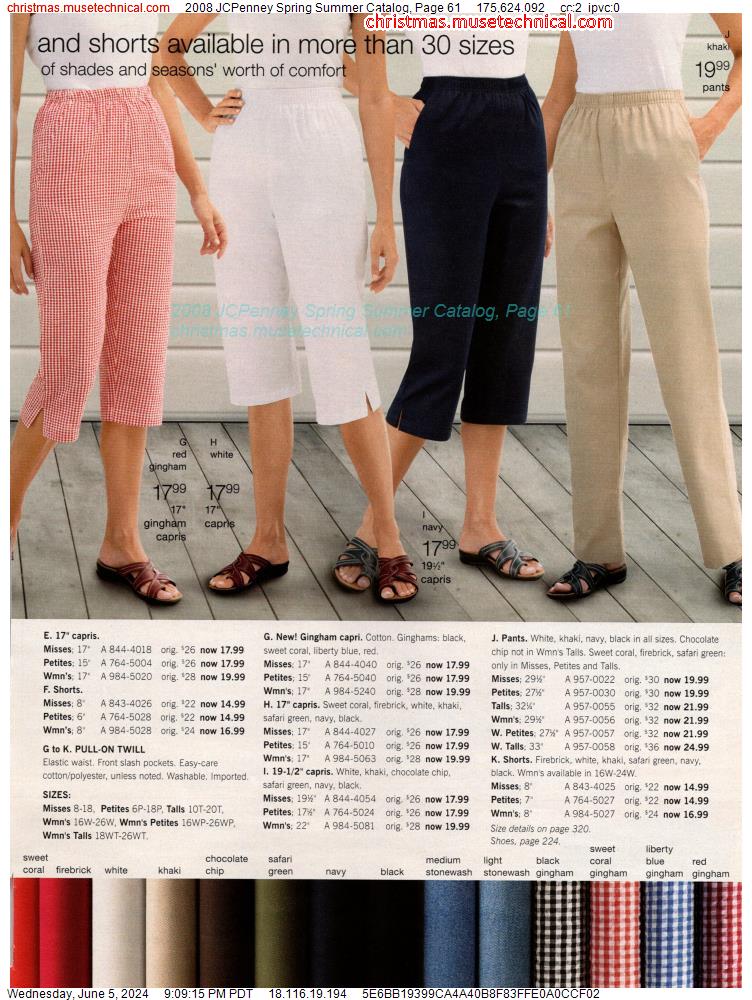 2008 JCPenney Spring Summer Catalog, Page 61