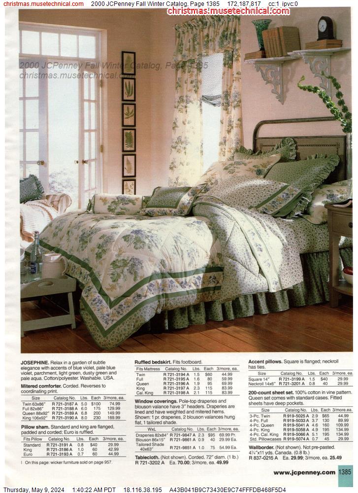 2000 JCPenney Fall Winter Catalog, Page 1385