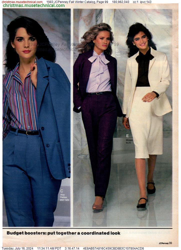 1983 JCPenney Fall Winter Catalog, Page 99