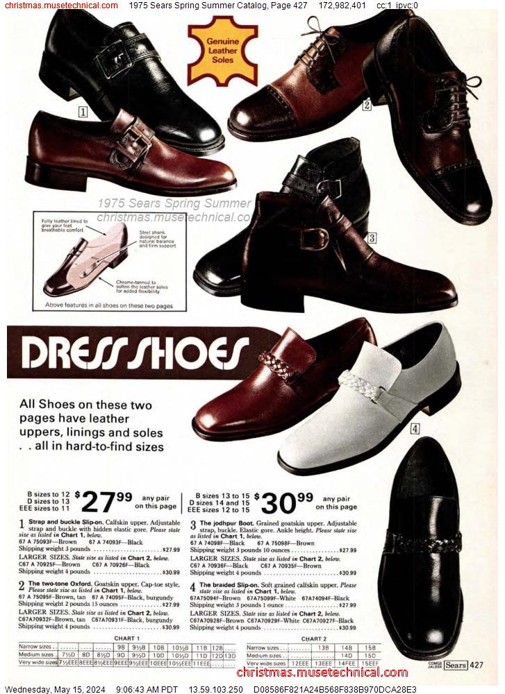 1975 Sears Spring Summer Catalog, Page 427
