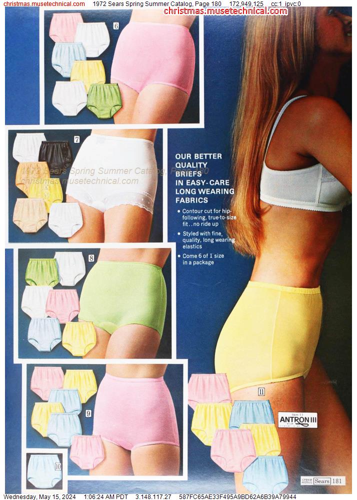1972 Sears Spring Summer Catalog, Page 180