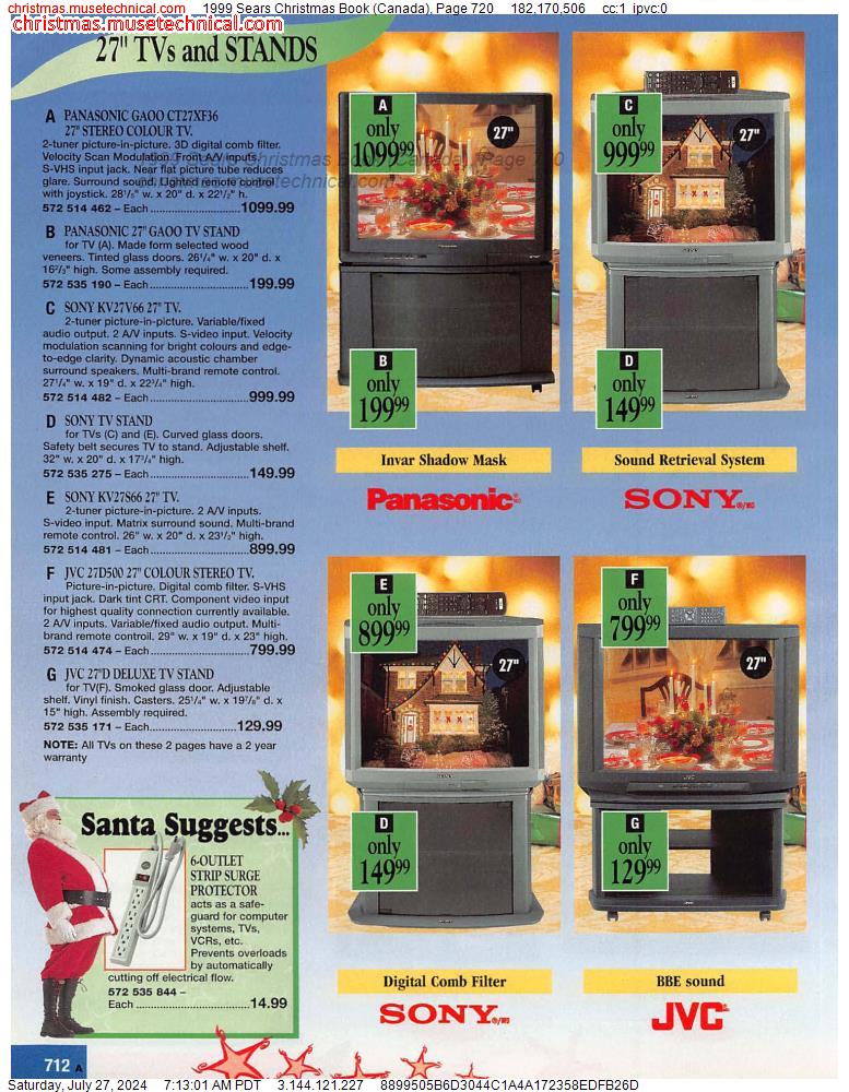 1999 Sears Christmas Book (Canada), Page 720