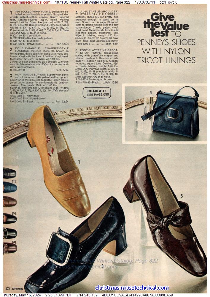 1971 JCPenney Fall Winter Catalog, Page 322