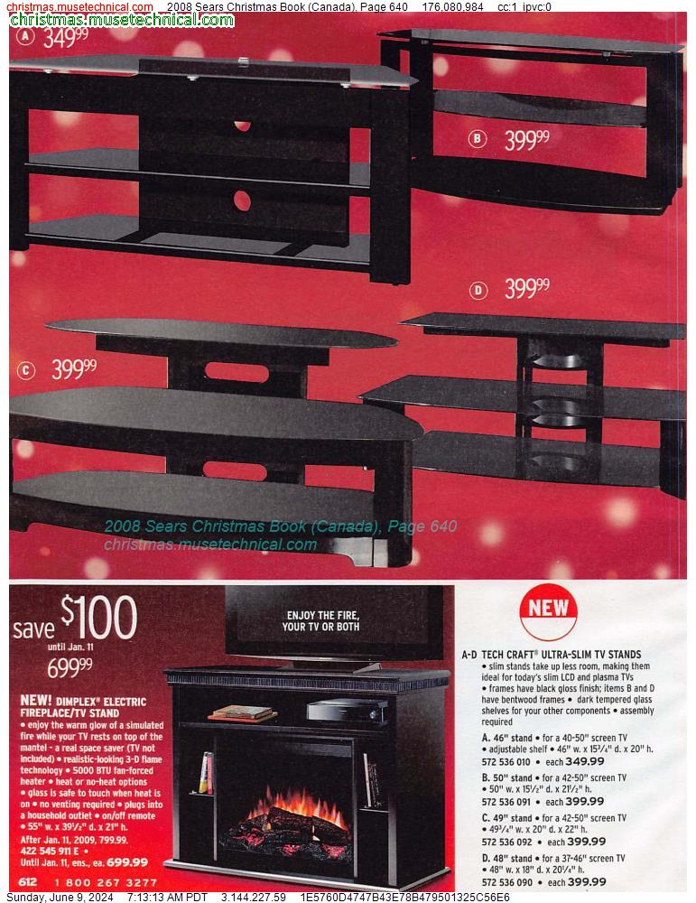 2008 Sears Christmas Book (Canada), Page 640