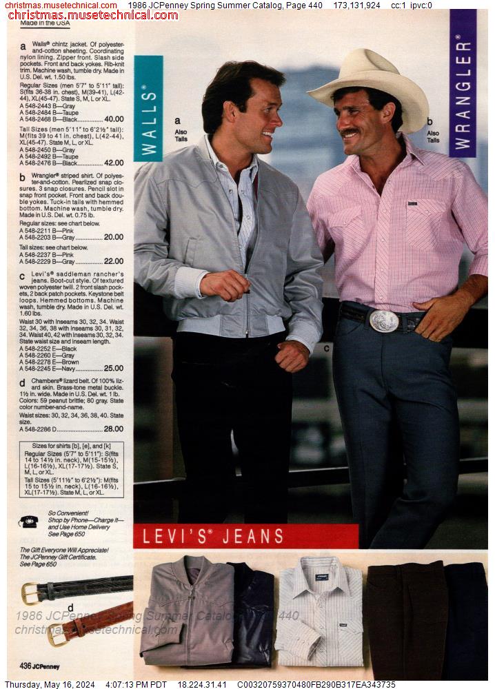 1986 JCPenney Spring Summer Catalog, Page 440