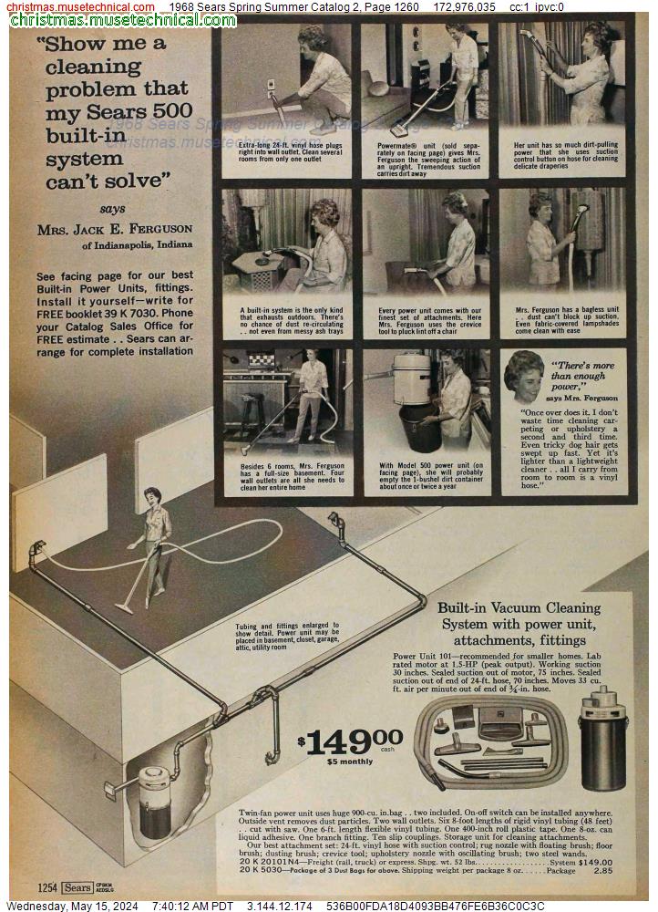1968 Sears Spring Summer Catalog 2, Page 1260