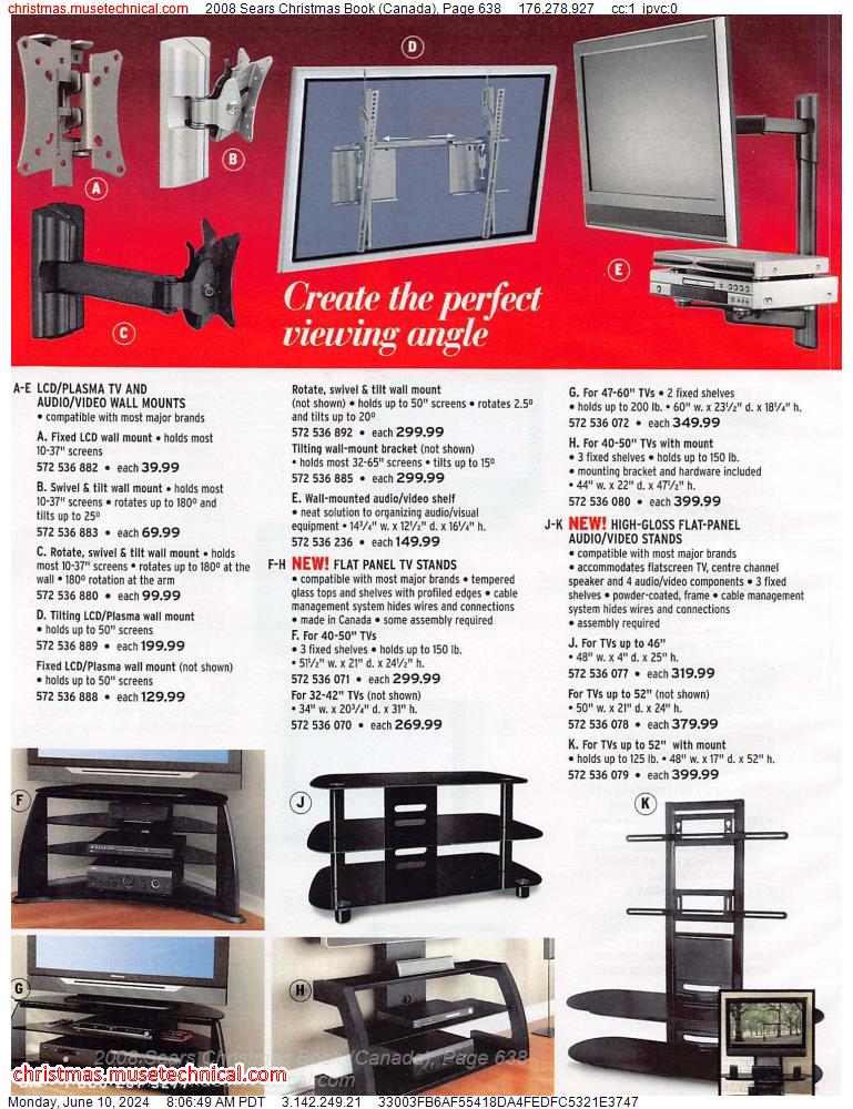 2008 Sears Christmas Book (Canada), Page 638