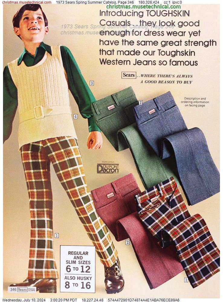 1973 Sears Spring Summer Catalog, Page 346