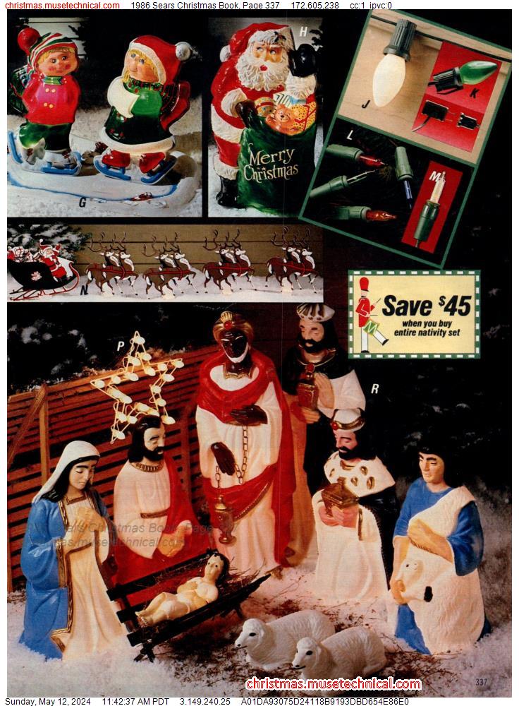 1986 Sears Christmas Book, Page 337