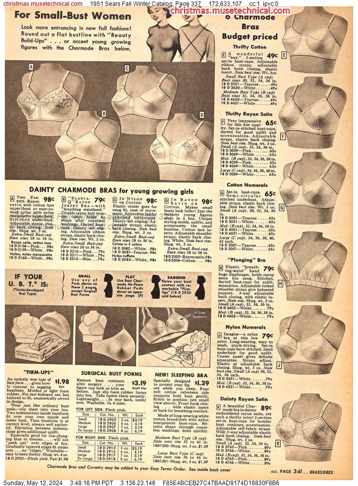 1951 Sears Fall Winter Catalog, Page 337