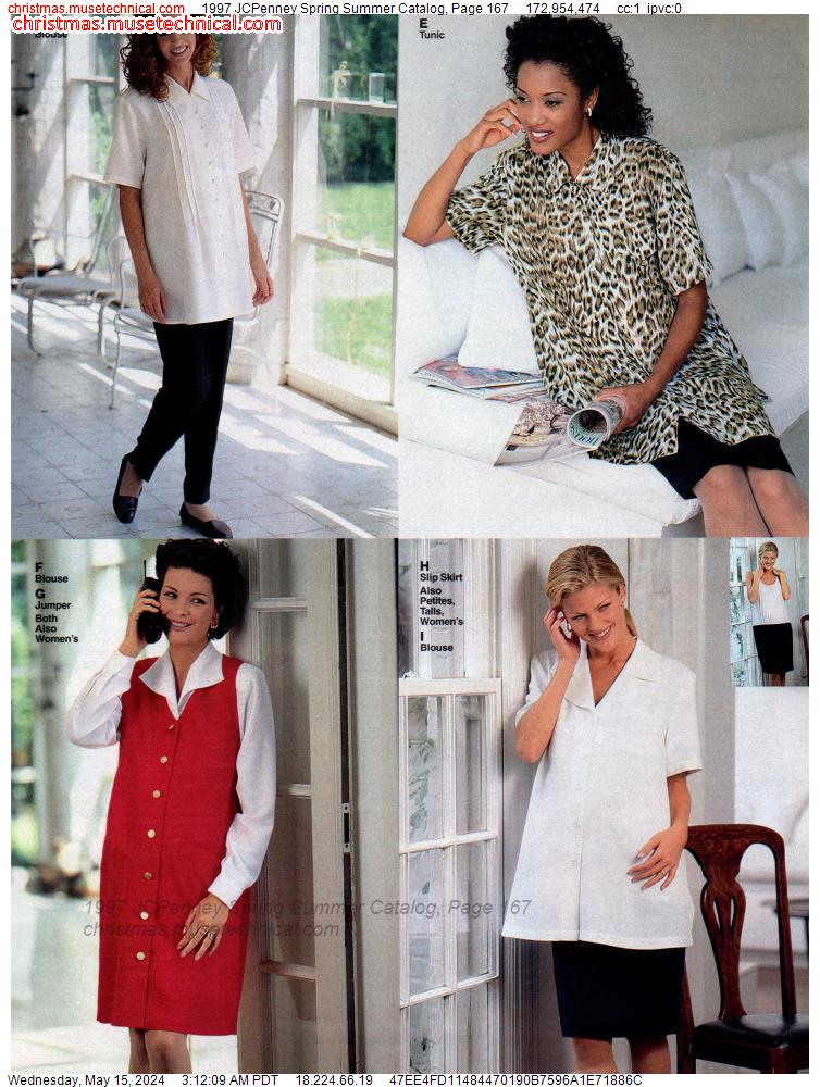 1997 JCPenney Spring Summer Catalog, Page 167