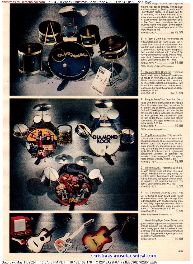 1984 JCPenney Christmas Book, Page 495