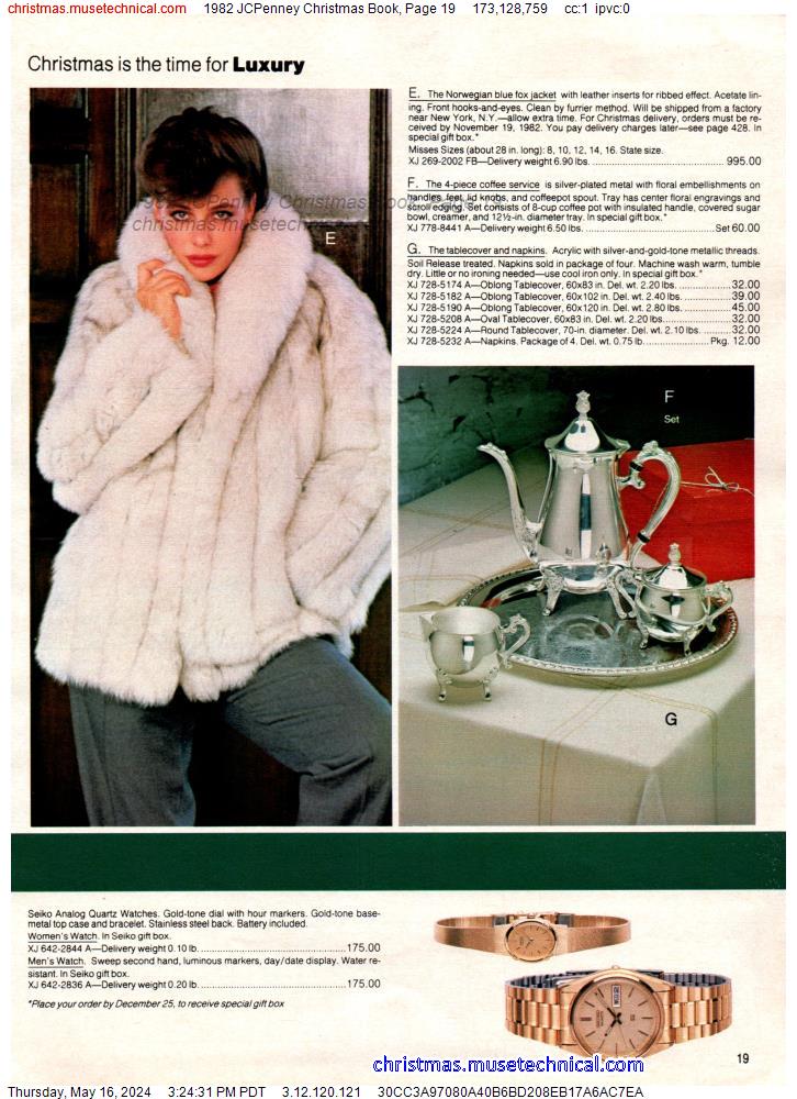1982 JCPenney Christmas Book, Page 19