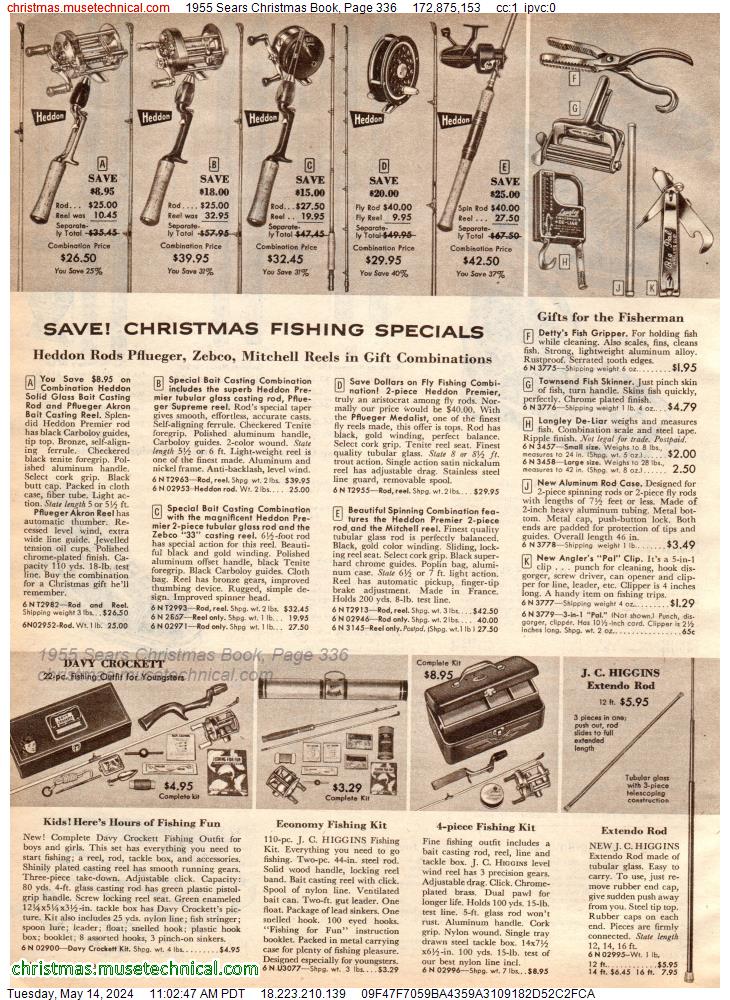 1955 Sears Christmas Book, Page 336