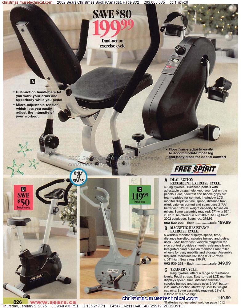 2002 Sears Christmas Book (Canada), Page 832