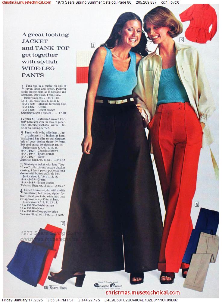 1973 Sears Spring Summer Catalog, Page 86