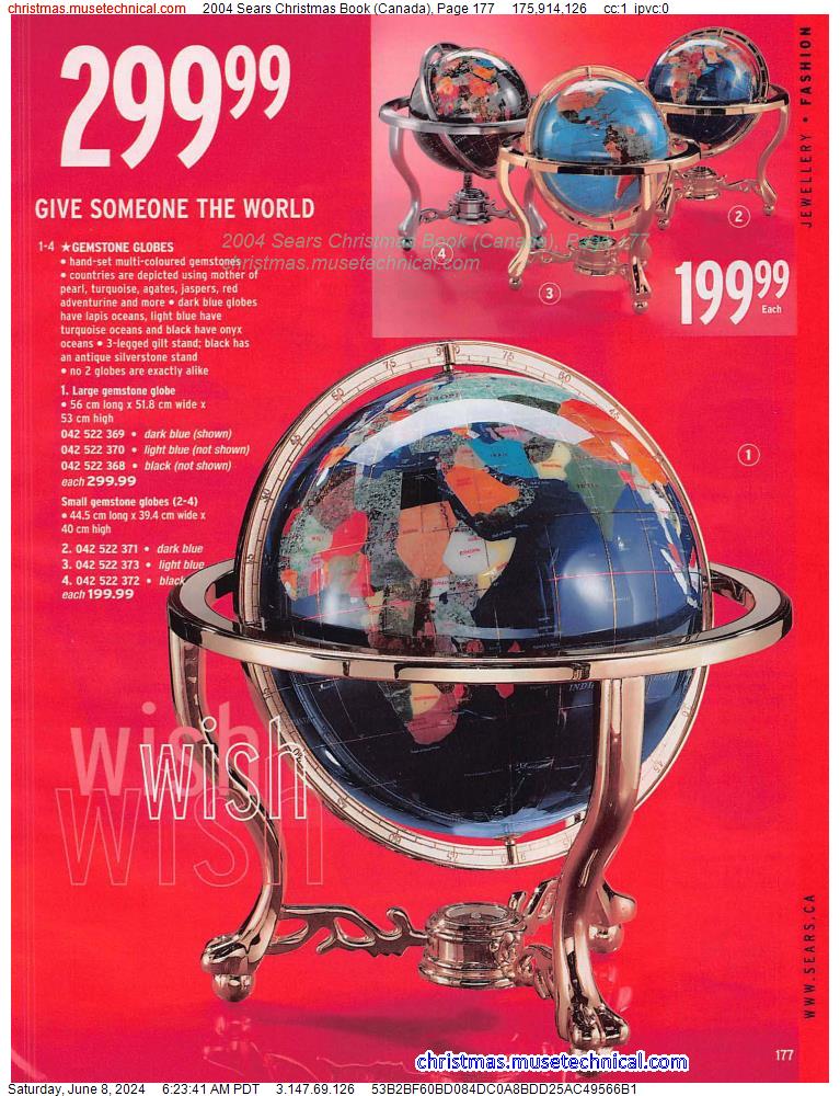 2004 Sears Christmas Book (Canada), Page 177