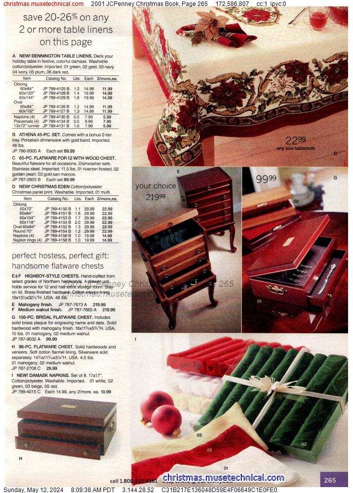 2001 JCPenney Christmas Book, Page 265