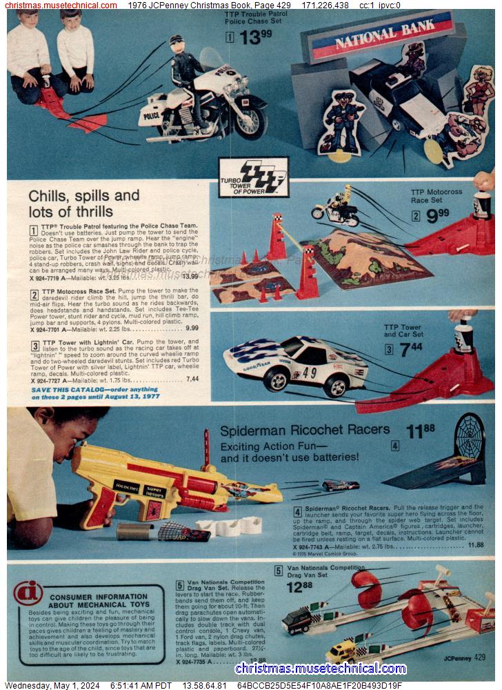 1976 JCPenney Christmas Book, Page 429