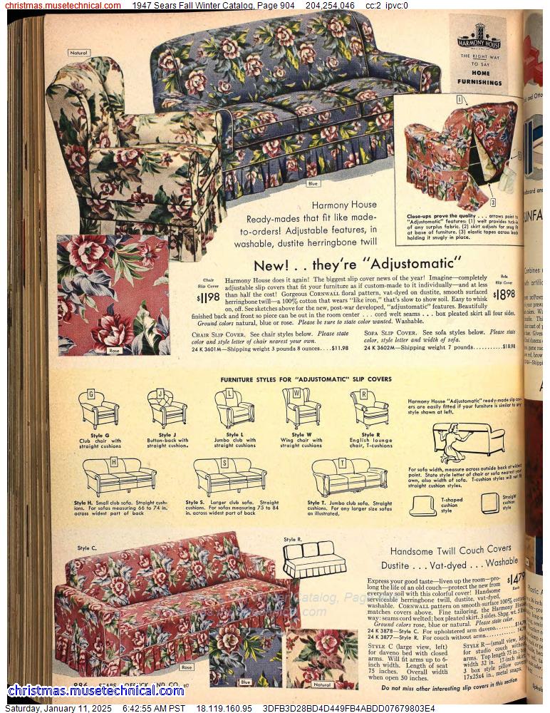 1947 Sears Fall Winter Catalog, Page 904