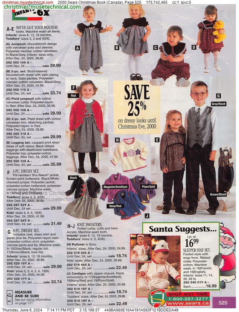 2000 Sears Christmas Book (Canada), Page 525