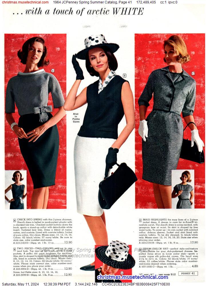 1964 JCPenney Spring Summer Catalog, Page 41