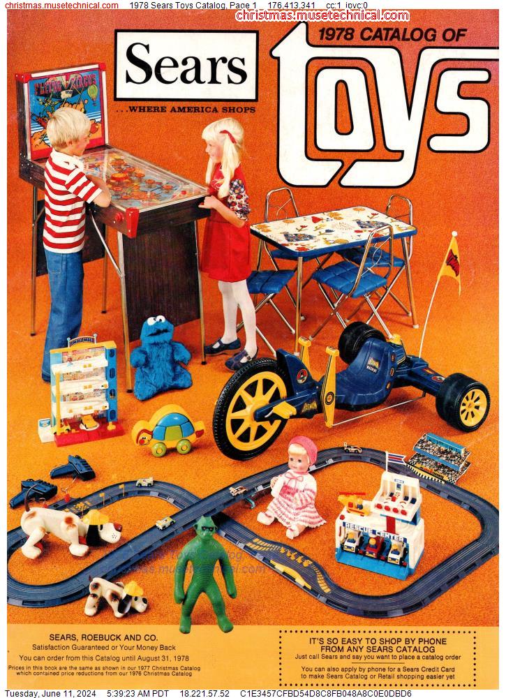 1978 Sears Toys Catalog, Page 1