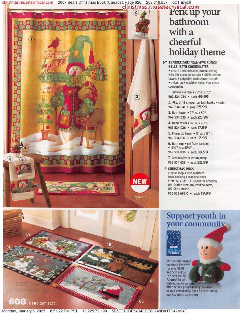 2007 Sears Christmas Book (Canada), Page 626