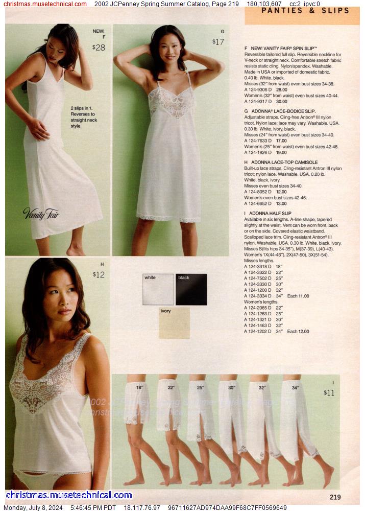 2002 JCPenney Spring Summer Catalog, Page 219