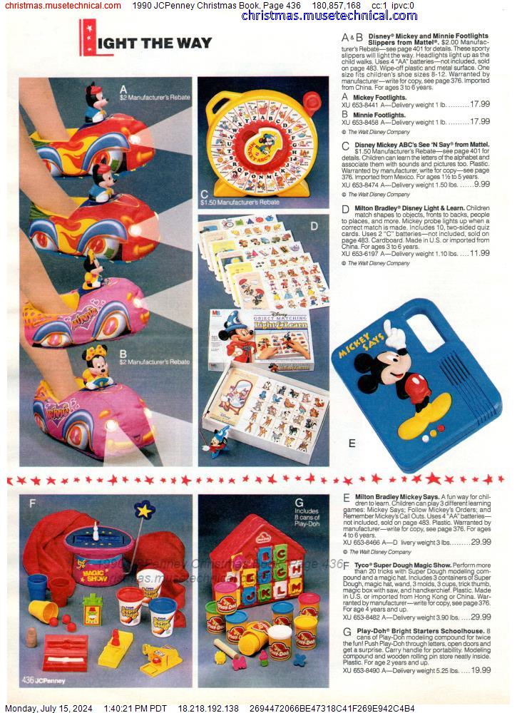 1990 JCPenney Christmas Book, Page 436