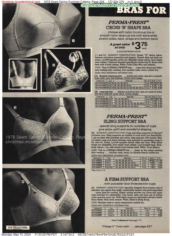 1978 Sears Spring Summer Catalog, Page 208