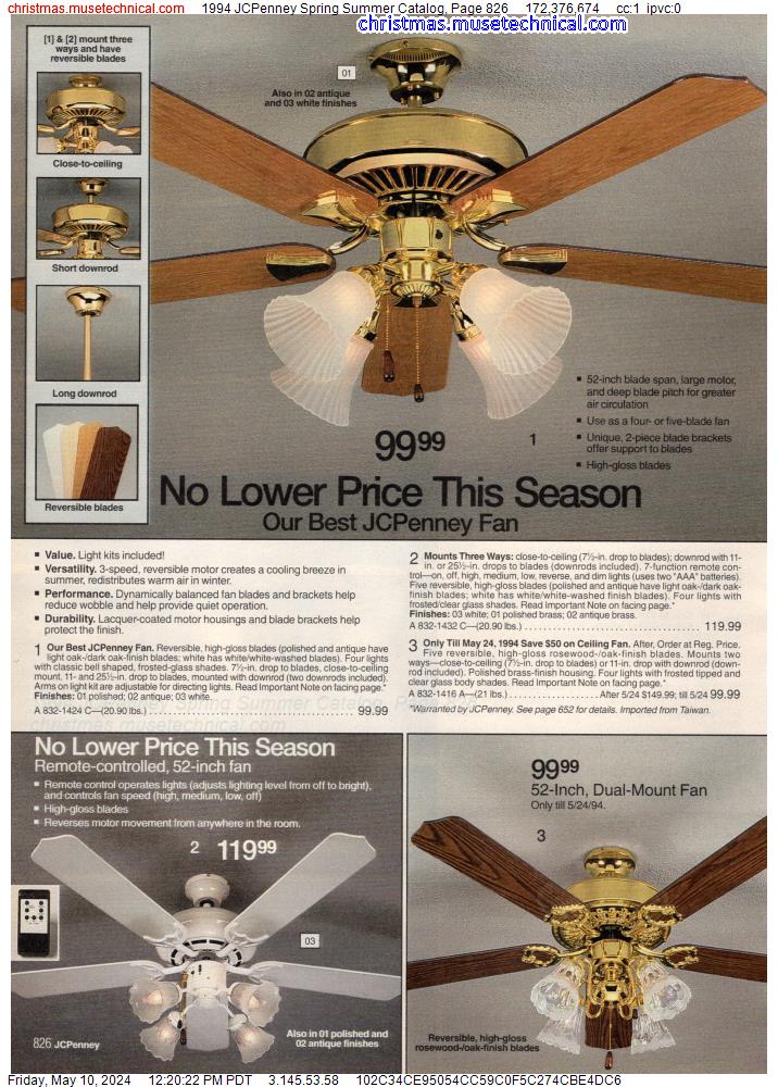 1994 JCPenney Spring Summer Catalog, Page 826