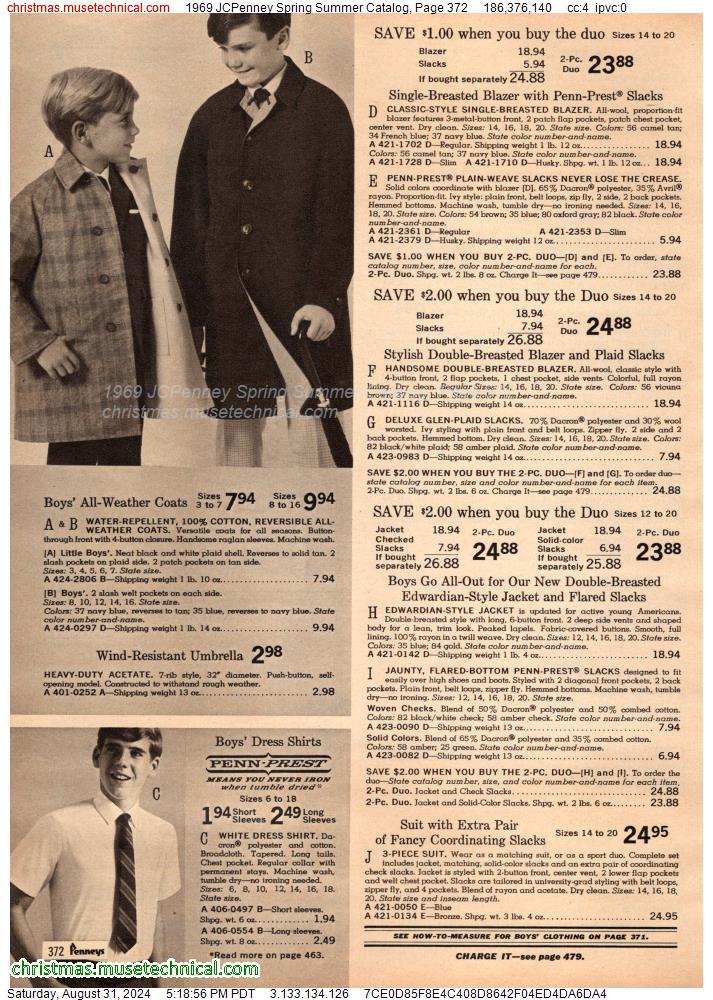 1969 JCPenney Spring Summer Catalog, Page 372