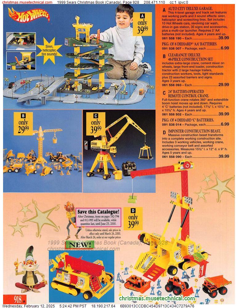 1999 Sears Christmas Book (Canada), Page 928