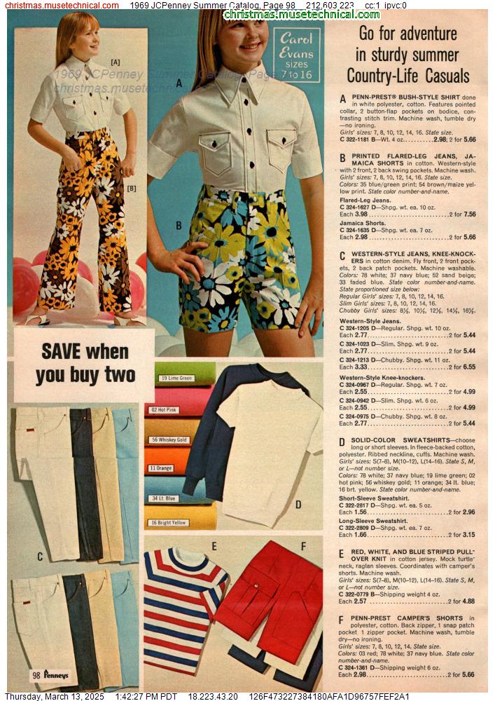 1969 JCPenney Summer Catalog, Page 98