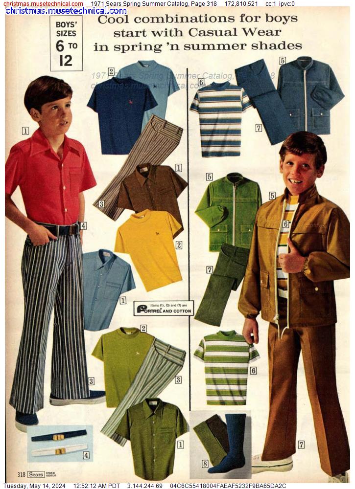 1971 Sears Spring Summer Catalog, Page 318 - Catalogs & Wishbooks