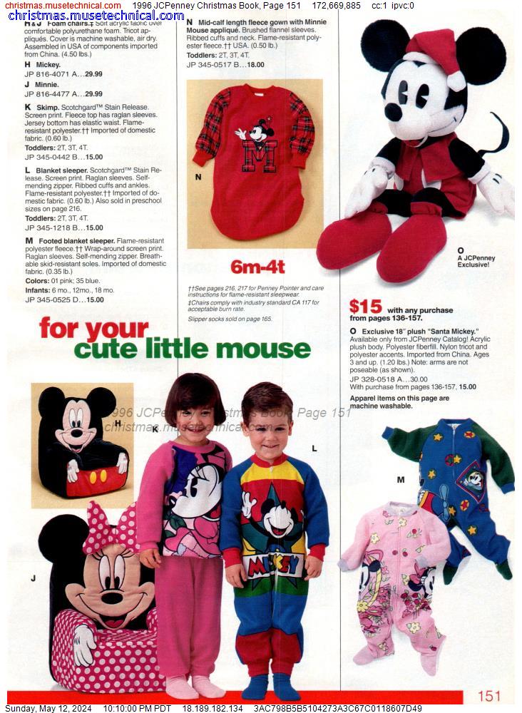 1996 JCPenney Christmas Book, Page 151