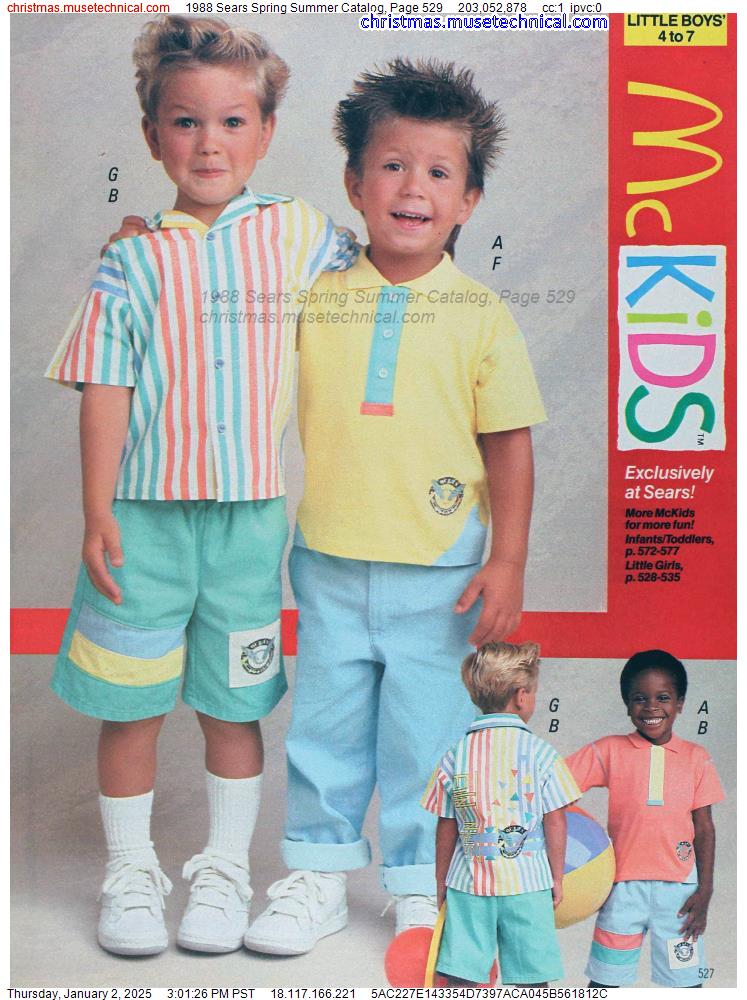 1988 Sears Spring Summer Catalog, Page 529