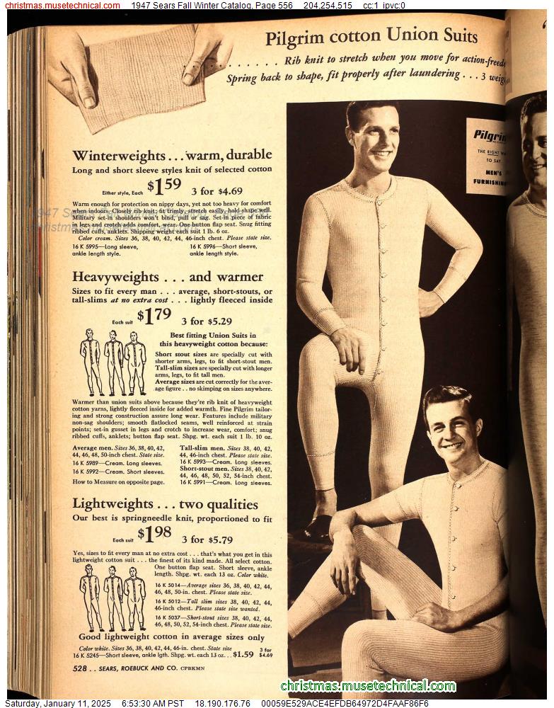 1947 Sears Fall Winter Catalog, Page 556